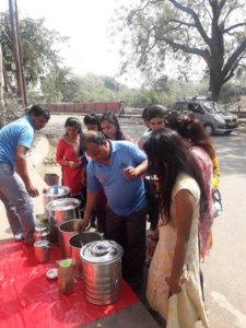 Students of Women’s University, Sonipat visit to SOS Bhojnalaya